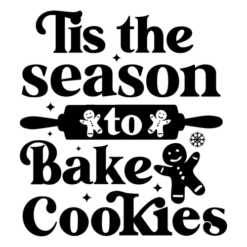 Tis the season to bake cookies-01 Poster Canvas Movie Film Print A0 A1 A2 A3 A4