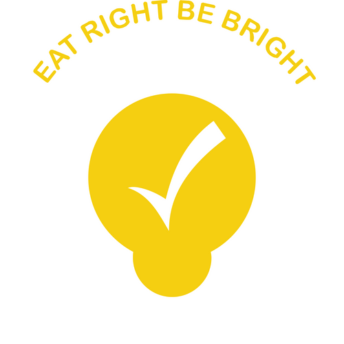 Eat Right Be Bright Poster Canvas Movie Film Print A0 A1 A2 A3 A4 A5 A6 Art Wall