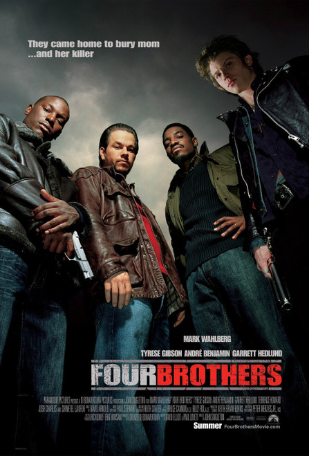 Four Brothers (2005)_1 Movie Film Poster Canvas iconic design
