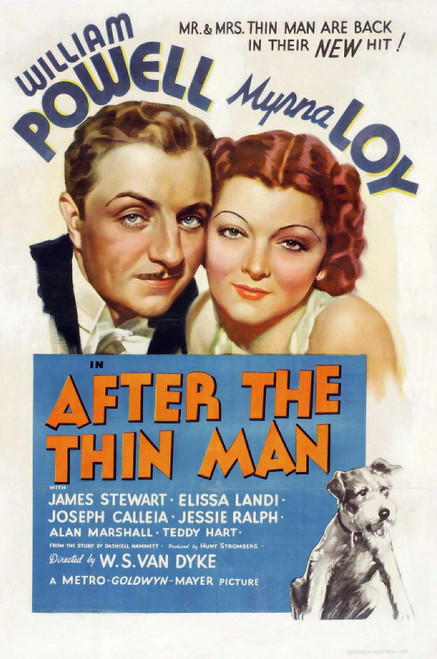 THE THIN MAN (1934) 9 Poster Canvas Movie Film Print A0 A1 A2 A3 A4 A5 A6 Art Wa