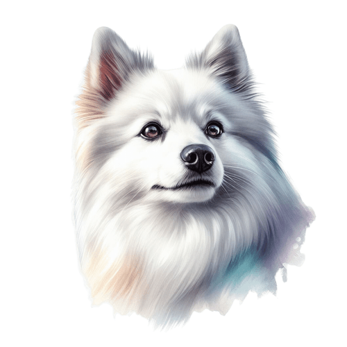 233 American Eskimo Dog Poster Canvas Movie Film Print A0 A1 A2 A3 A4 A5 A6 Art