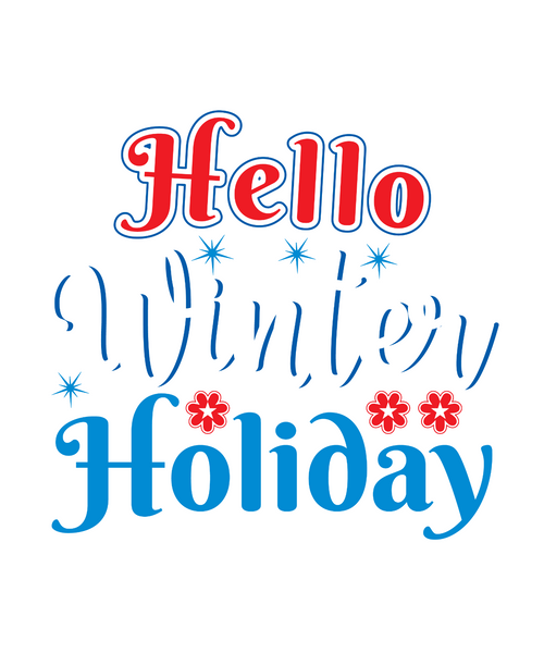 Hello Winter Holiday Poster Canvas Movie Film Print A0 A1 A2 A3 A4 A5 A6 Art Wal
