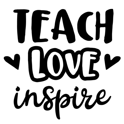 teach love inspire (11) Poster Canvas Movie Film Print A0 A1 A2 A3 A4 A5 A6 Art