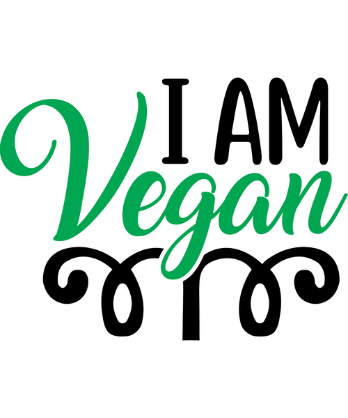 I am vegan-01 (2) Poster Canvas Movie Film Print A0 A1 A2 A3 A4 A5 A6 Art Wall D