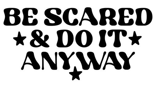 Bescaredanddoitanyway Poster Canvas Movie Film Print A0 A1 A2 A3 A4 A5 A6 Art Wa