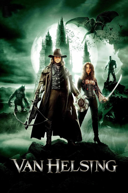 Van Helsing NO WRITING Poster Canvas Movie Film Print A0 A1 A2 A3 A4 A5 A6 Art