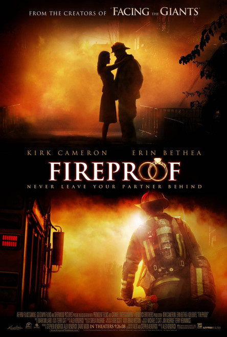 Fireproof (2008)_0 Movie Film Poster Canvas iconic design