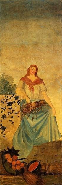 the-four-seasons-summer-1861 Poster Canvas Movie Film Print A0 A1 A2 A3 A4 A5 A6