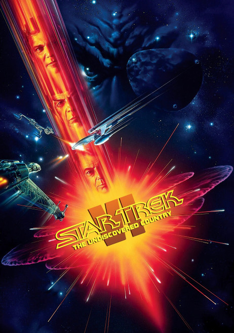 star trek 6 The undiscovered country 4 Poster Canvas Movie Film Print A0 A1 A2 A