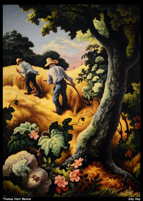 thomas-hart-benton---july-hay--jpb_21576013369_o(1) Poster Canvas Movie Film Pri