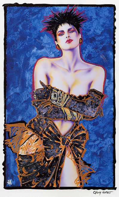 vintage art - cheesecake collection 3 - ma olivia - torch song Poster Canvas Mov