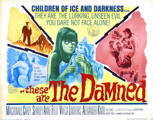 These Are The Damned 02 Poster Canvas Movie Film Print A0 A1 A2 A3 A4 A5 A6 Art