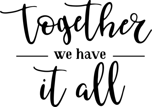 together-we-have-it-all Poster Canvas Movie Film Print A0 A1 A2 A3 A4 A5 A6 Art