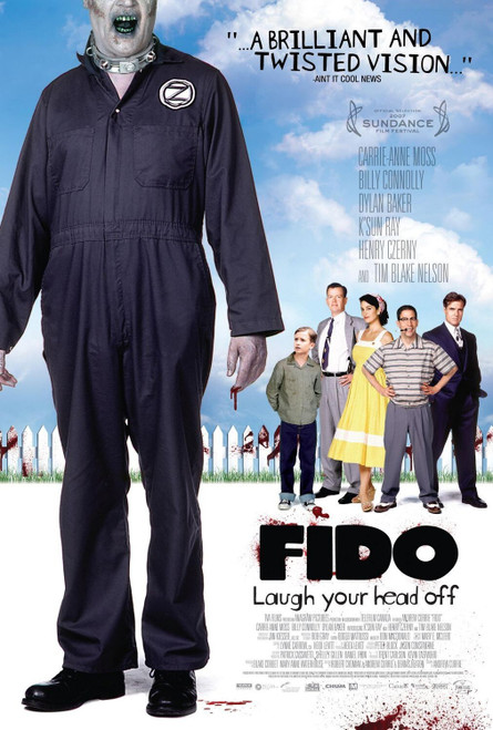 Fido (2007)_2 Movie Film Poster Canvas iconic design