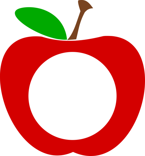 Apple_Monogram_Frame Poster Canvas Movie Film Print A0 A1 A2 A3 A4 A5 A6 Art Wal