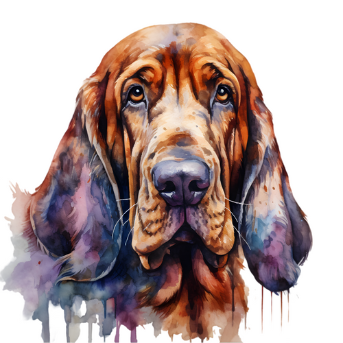 Bloodhound (6) Poster Canvas Movie Film Print A0 A1 A2 A3 A4 A5 A6 Art Wall Deco