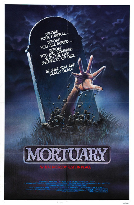 Mortuary 01 Poster Canvas Movie Film Print A0 A1 A2 A3 A4 A5 A6 Art Wall Decorat