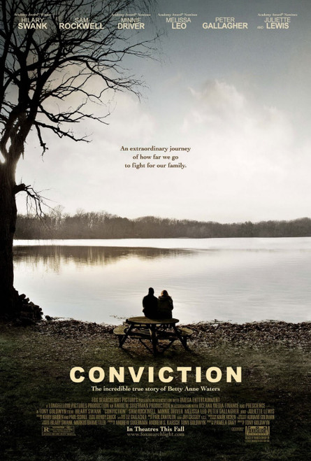 Conviction (2010)_1 Movie Film Poster Canvas iconic design