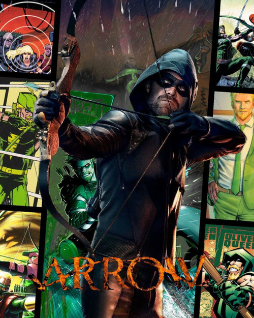 Arrow 4 - Poster Canvas Picture Art Movie Car Game Film