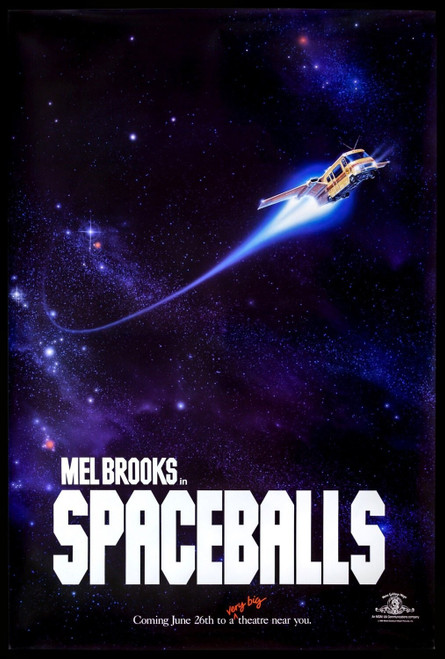 spaceballs 5 Poster Canvas Movie Film Print A0 A1 A2 A3 A4 A5 A6 Art Wall Decora