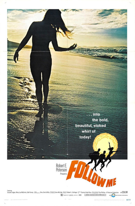 Follow Me (1969)_0 Movie Film Poster Canvas iconic design Follow Me (1969)_0 Movie Film Poster Canvas iconic design