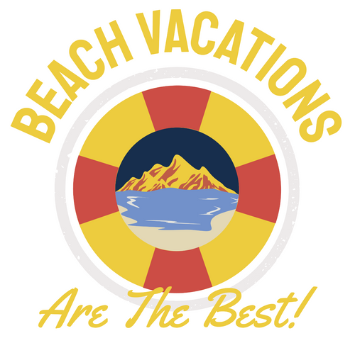 Beach Vacations are the Best Poster Canvas Movie Film Print A0 A1 A2 A3 A4 A5 A6