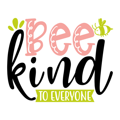Bee kind to everyone-01 (2) Poster Canvas Movie Film Print A0 A1 A2 A3 A4 A5 A6