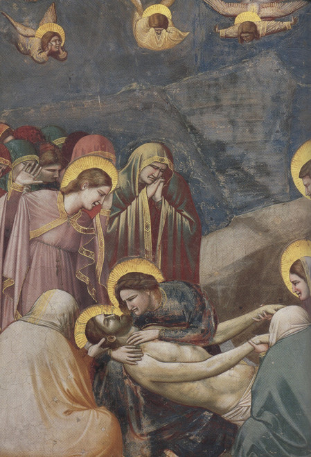 139. detail of the lamentation of christ Art Gallery Poster Canvas Print Wall De
