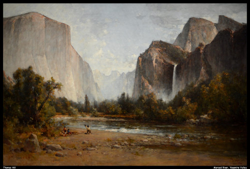 thomas-hill---merced-river-yosemite-valley--jpb_33942354344_o(1) Poster Canvas M