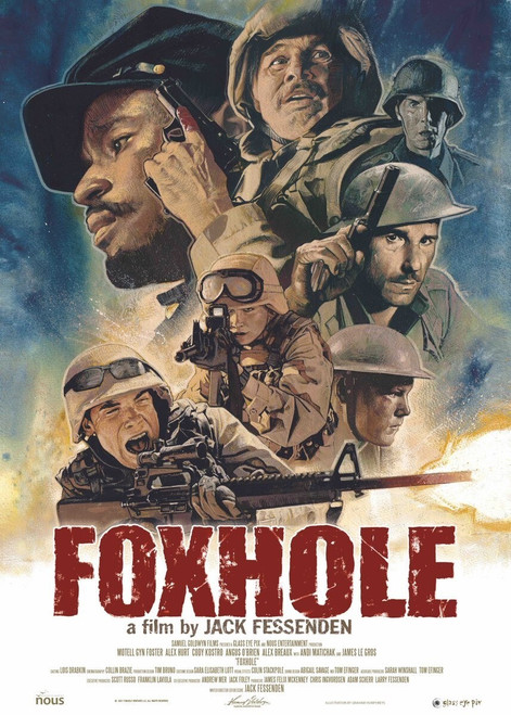 Foxhole (2022)_0 Movie Film Poster Canvas iconic design Foxhole (2022)_0 Movie Film Poster Canvas iconic design