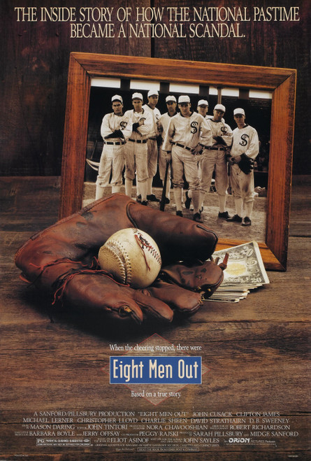 Eight Men Out (1988)_0 Movie Film Poster Canvas iconic design
