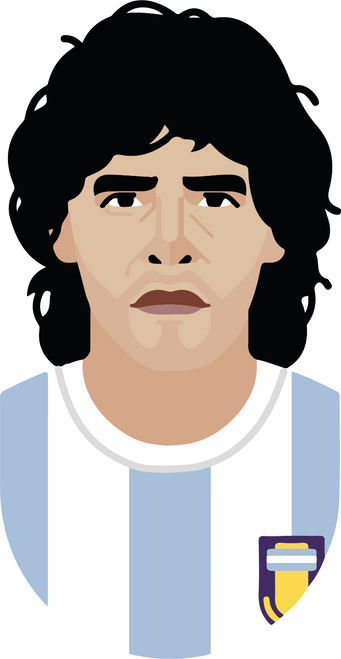 Maradona002 Poster Canvas Movie Film Print A0 A1 A2 A3 A4 A5 A6 Art Wall Decorat