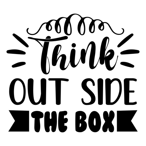 think out side the box-01 Poster Canvas Movie Film Print A0 A1 A2 A3 A4 A5 A6 Ar
