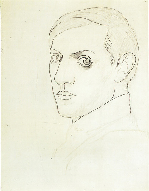 Self portrait around 1917 Picasso