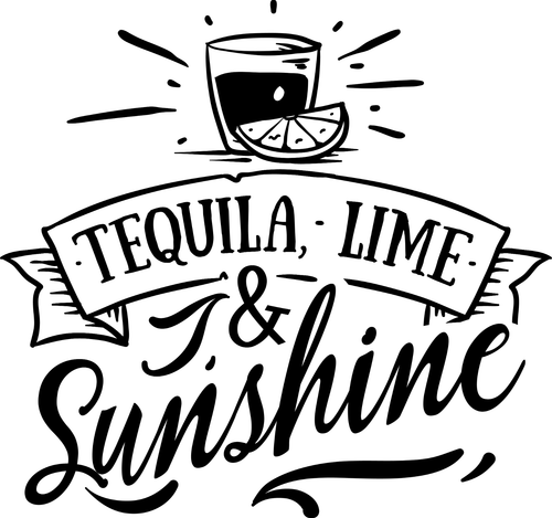 Tequilla lime and sunshine Poster Canvas Movie Film Print A0 A1 A2 A3 A4 A5 A6 A