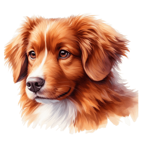 194 Nova Scotia Duck Tolling Retriever Poster Canvas Movie Film Print A0 A1 A2 A