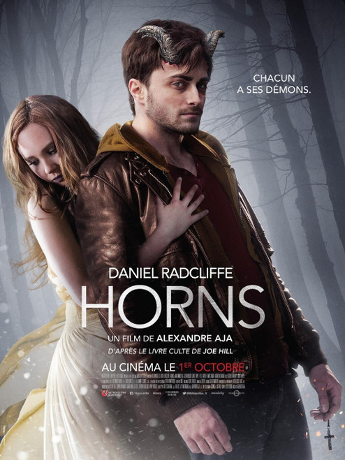 Horns (2014)_8 Movie Film Poster Canvas iconic design