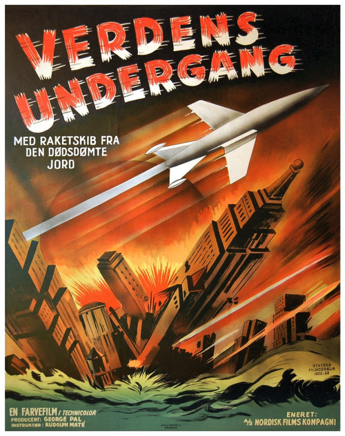 When Worlds Collide 06 Poster Canvas Movie Film Print A0 A1 A2 A3 A4 A5 A6 Art W