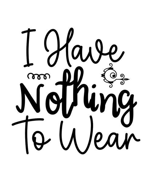 I Have Nothing To Wear-01 (3) Poster Canvas Movie Film Print A0 A1 A2 A3 A4 A5 A