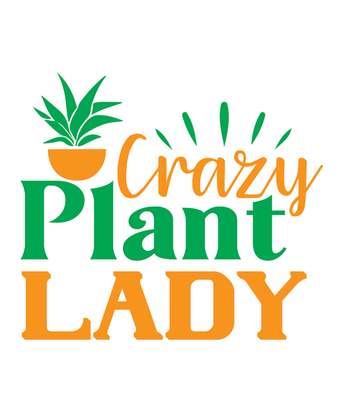 crazy plant lady (1) Poster Canvas Movie Film Print A0 A1 A2 A3 A4 A5 A6 Art Wal