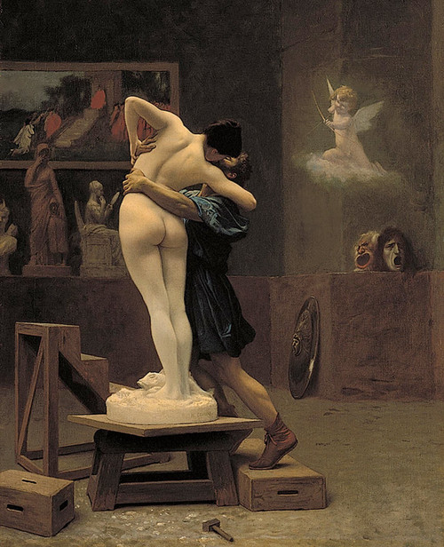 Pygmalion and Galatea by Jean-Leon Gérôme, ca. 1890, The Metropolitan Museum of