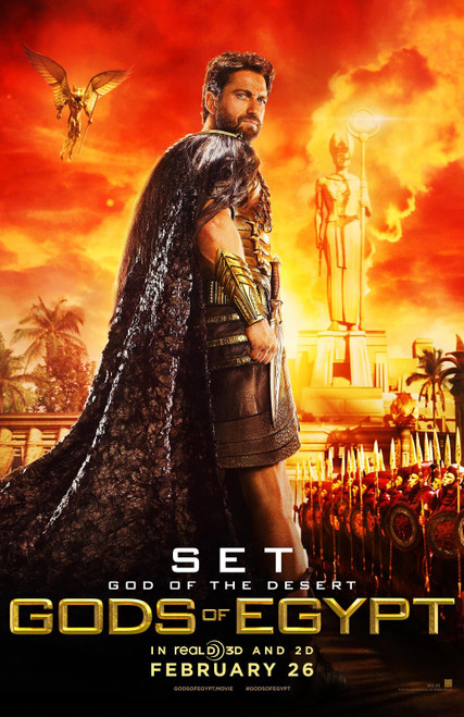 Gods of Egypt (2016)_4 Movie Film Poster Canvas iconic design