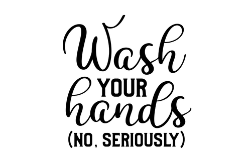 wash your hands no seriously Poster Canvas Movie Film Print A0 A1 A2 A3 A4 A5 A6