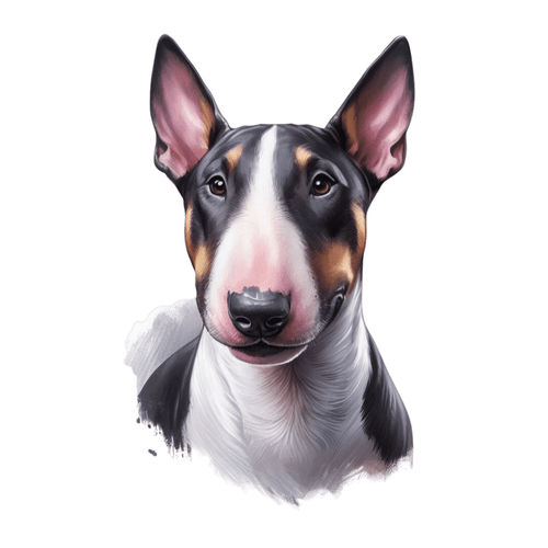 190 Miniature Bull Terrier Poster Canvas Movie Film Print A0 A1 A2 A3 A4 A5 A6 A