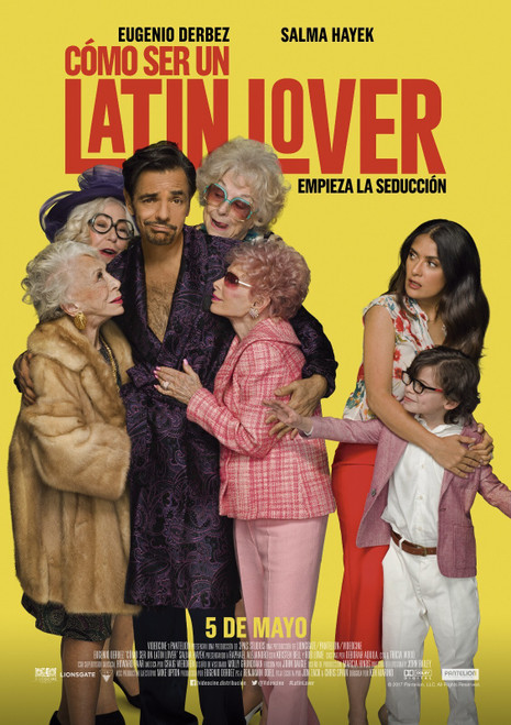 How to Be a Latin Lover (2017)_5 Movie Film Poster Canvas iconic design