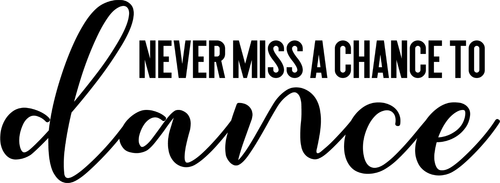 never miss a chance to dance Poster Canvas Movie Film Print A0 A1 A2 A3 A4 A5 A6