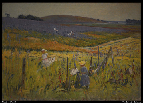 theodore-wendel--the-butterfly-catchers--jpb_15854589644_o(1) Poster Canvas Movi