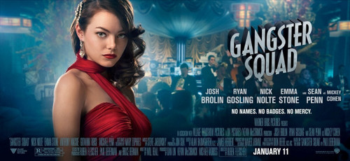 Gangster Squad (2013)_9 Movie Film Poster Canvas iconic design