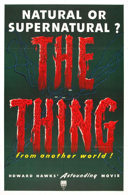 Thing From Another World 01 Poster Canvas Movie Film Print A0 A1 A2 A3 A4 A5 A6