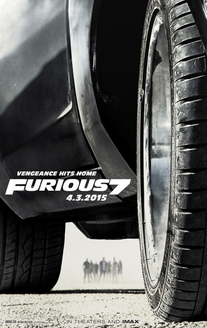 Furious 7 (2015)_2 Movie Film Poster Canvas iconic design
